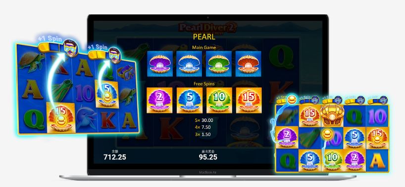 Pearl Diver 2 - Bonus Symbols