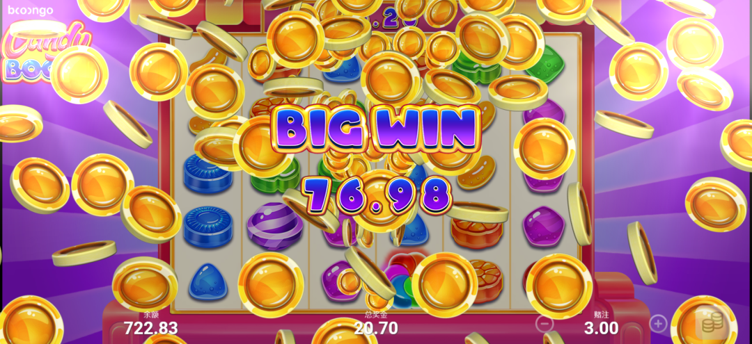 Candy Bomb by BNG - Win Screen